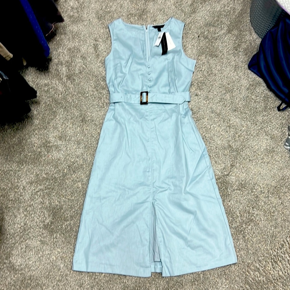Banana Republic dress. Size 0- Light Blue